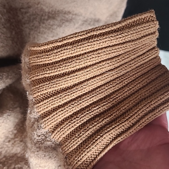 Offline By Aerie Sweaters Women XL Brown Turtle Neck Long Sleeve Pullover Casual - Picture 5 of 6